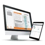 A preview of the Stress Management At Work Online Training Course being used on all devices